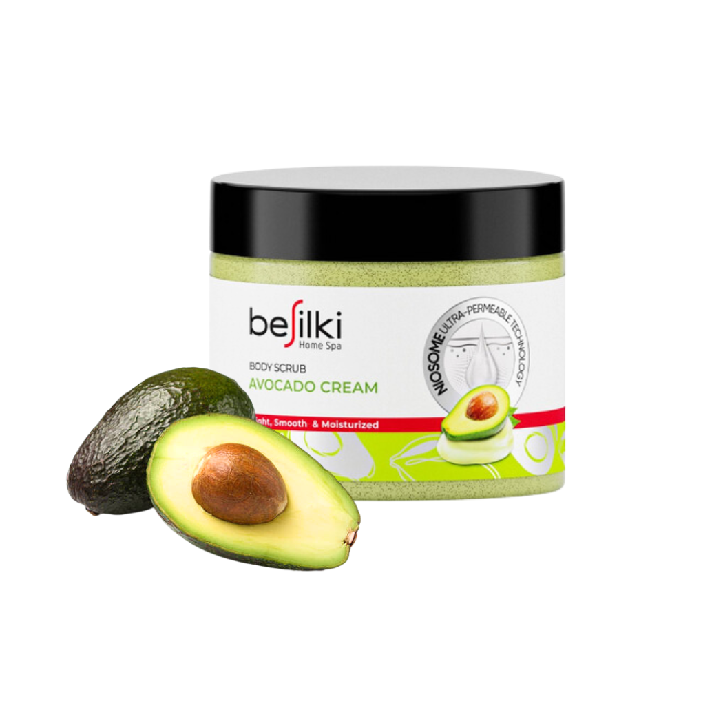 Tẩy tế bào chết Body Besilki kem Bơ hũ 280 g