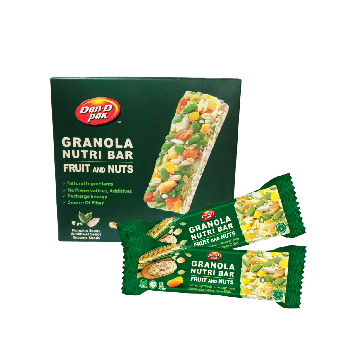 Thanh Granola Dan D Park Phú quý (6 gói x 30G/Hộp)