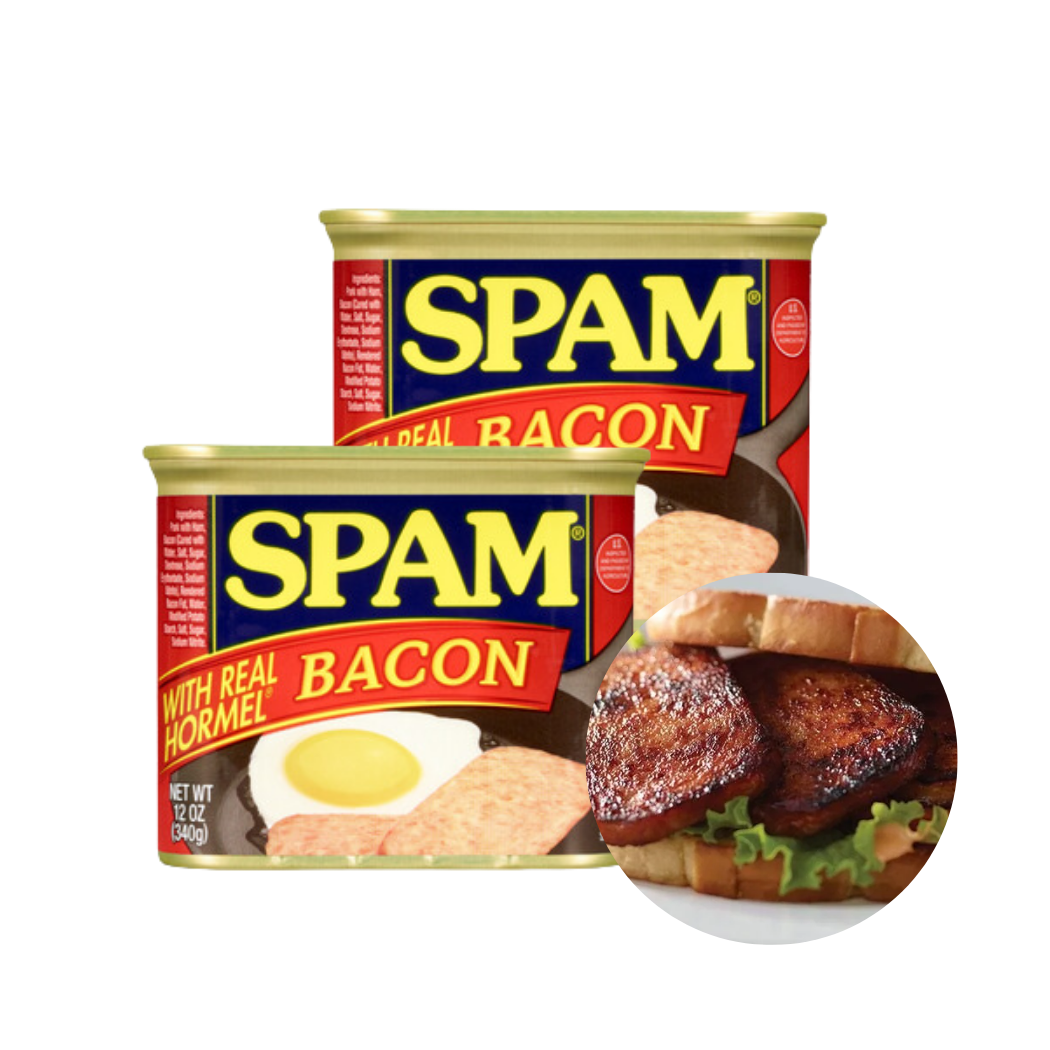 Thịt Heo muối xông khói Spam hộp 340 g