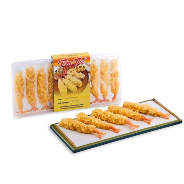 Tôm thẻ Tempura đông lạnh Minh Phú 210 g (I0005423)