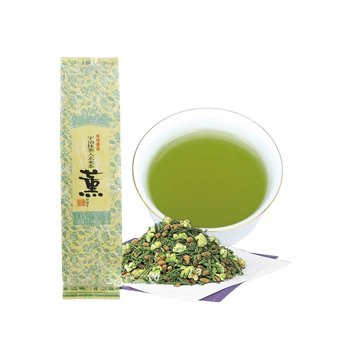 Trà gạo lứt Matcha Uji Nhật Bản 200 g