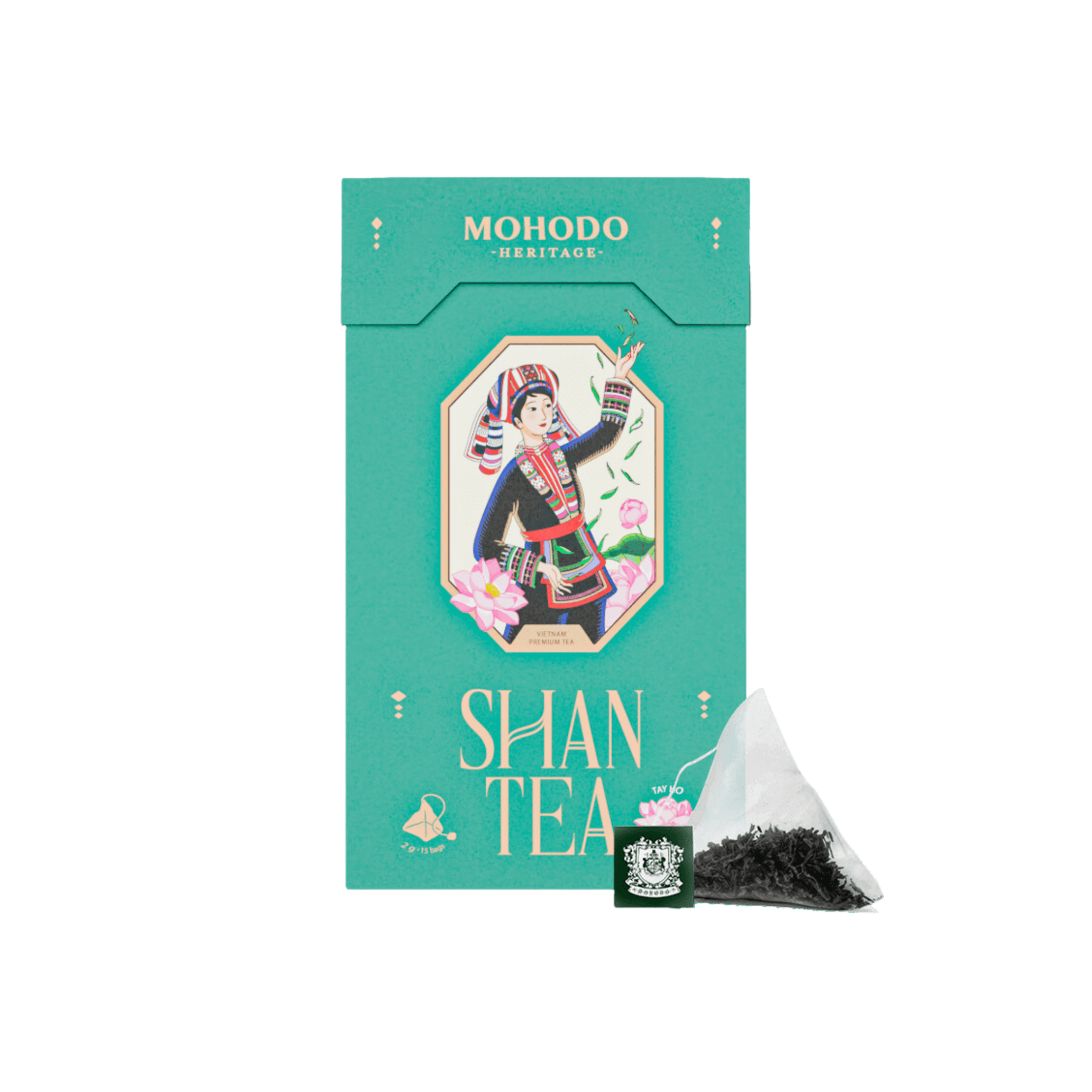 Trà Shan ướp sen Tây Hồ Mohodo 30g