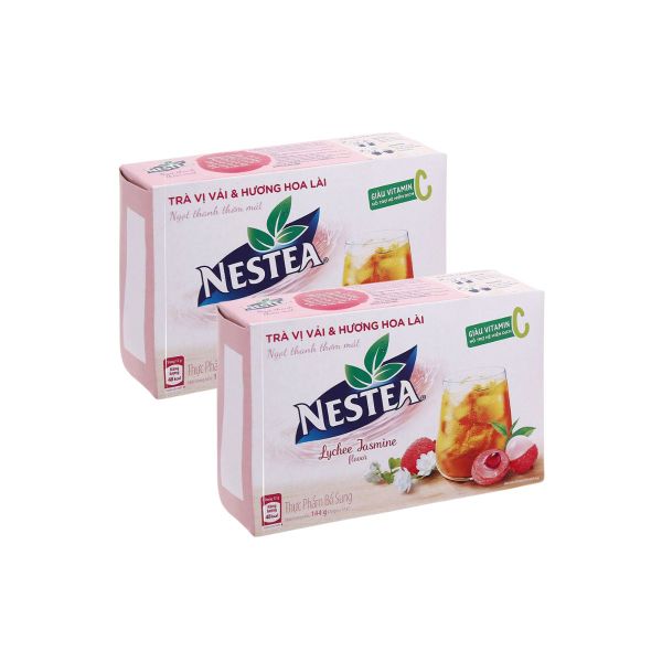 Trà vải hương lài Nestea 144 g (12 gói/hộp) (I0010165)