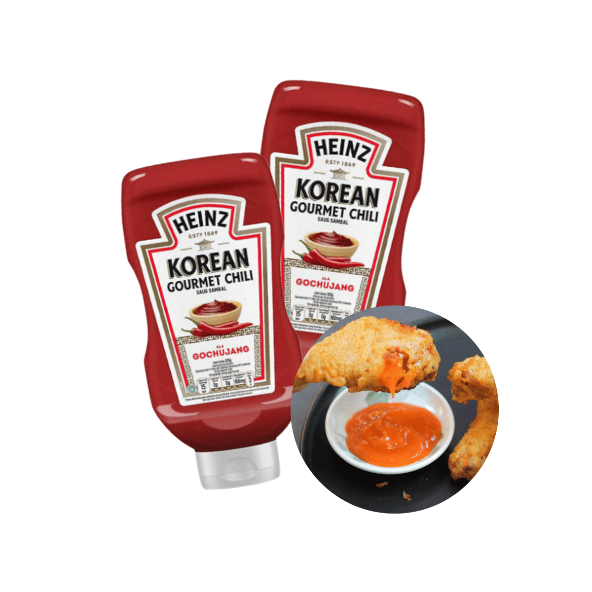 Tương ớt cao cấp Heinz vị Hàn Quốc chai 325 g