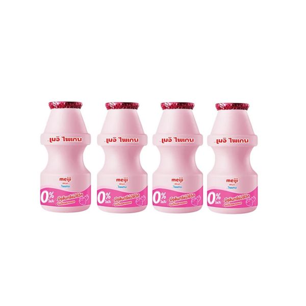 Sữa chua uống dâu tây Meiji 4*100 ml (I0004263)