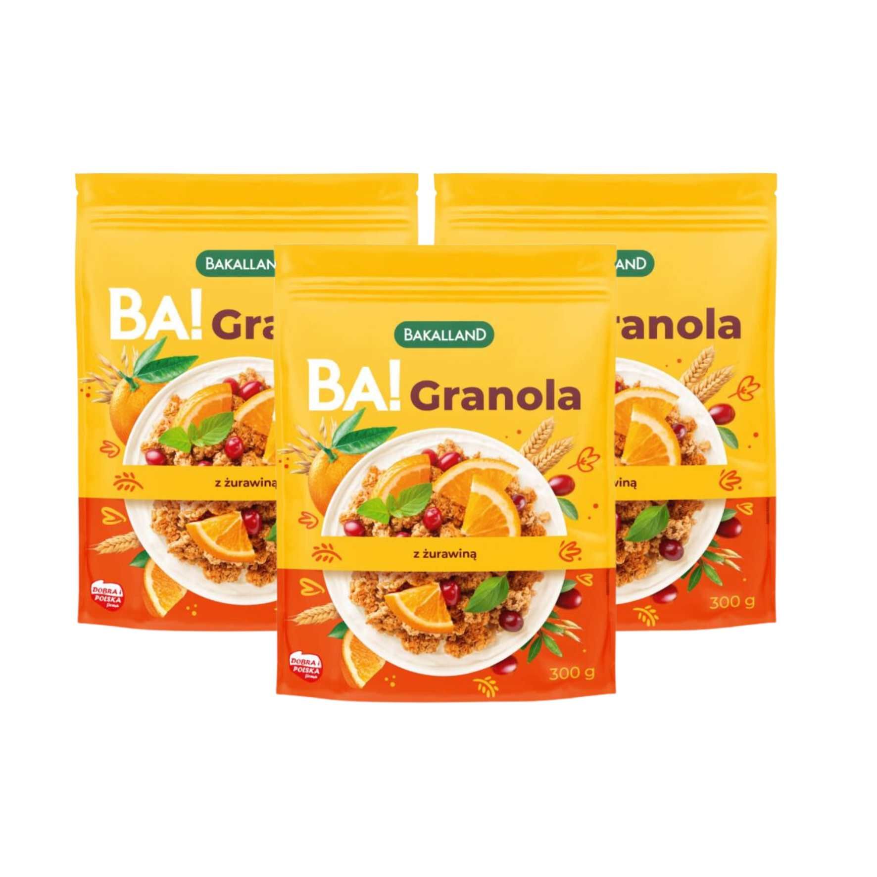 Ngũ Cốc BA! Granola Nam Việt Quất 300G