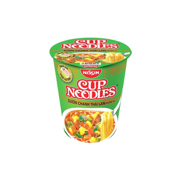 Mì ly vị sườn chanh Thái Lan Noodle Nissin (60G)