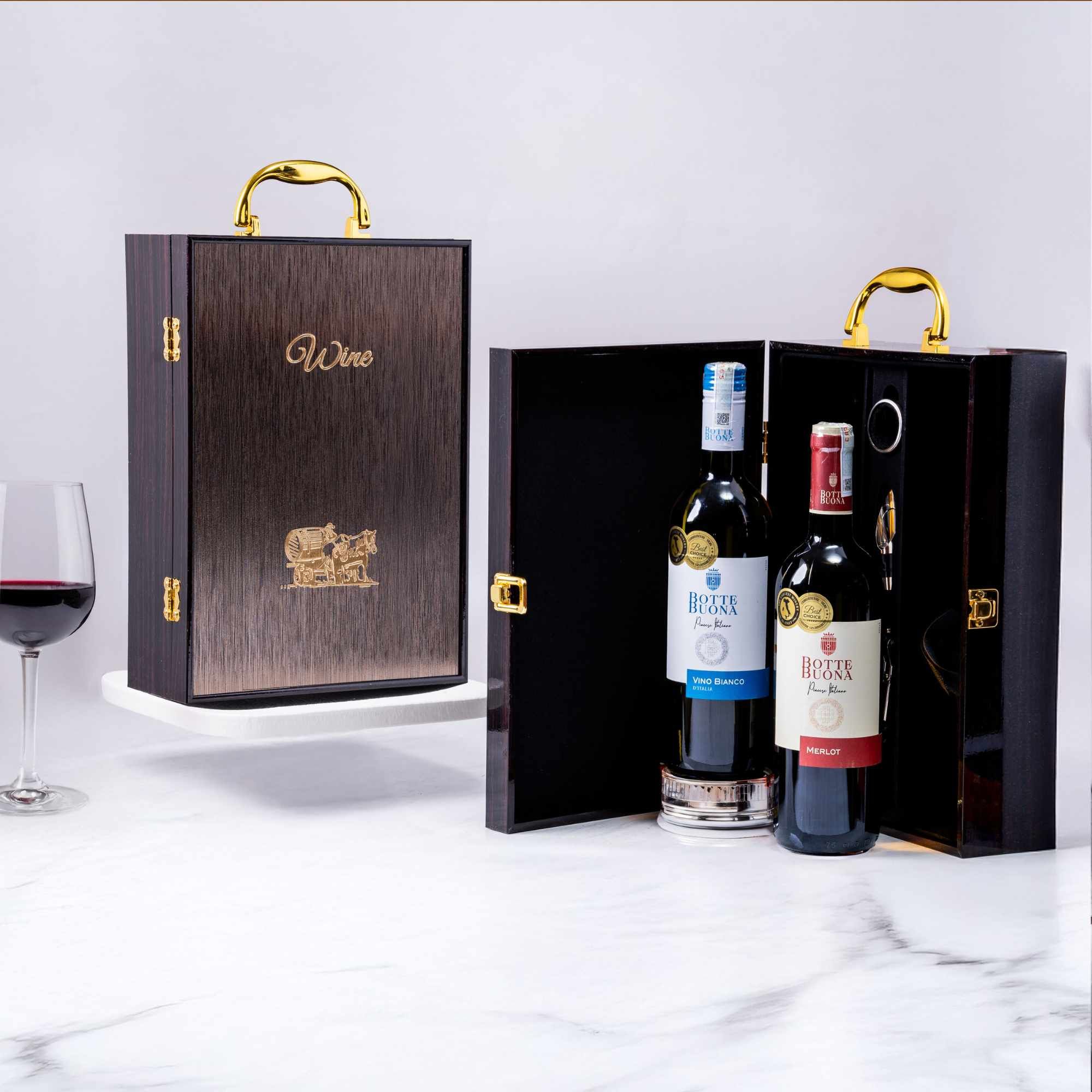 HỘP QUÀ WINE DELIGHT R.04