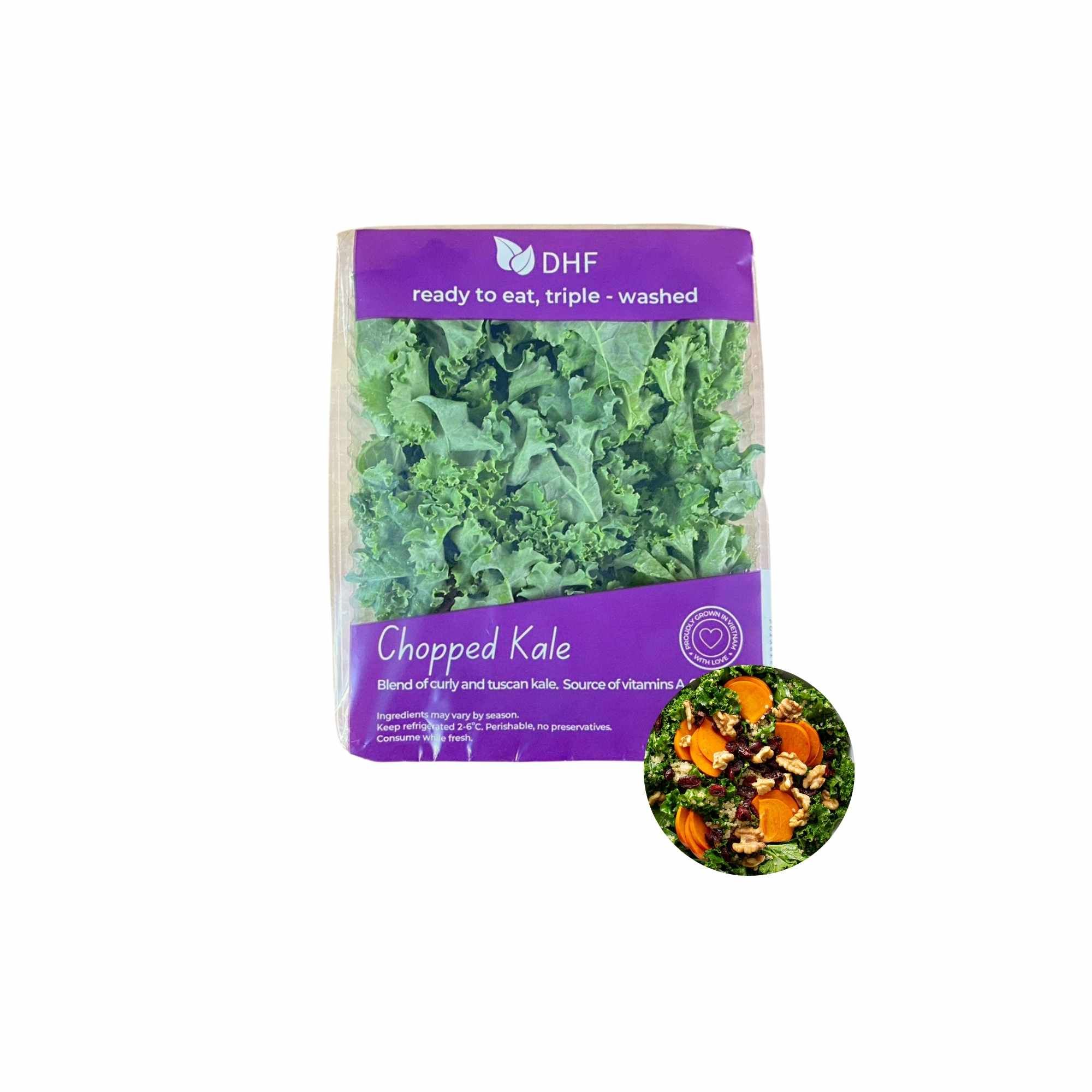 Xà lách hỗn hợp Chopped kale DHF 100 g (I0019315)