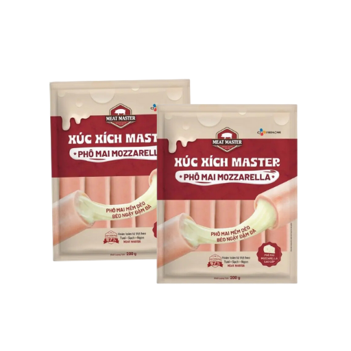 Xúc xích Phô mai Mozzarella Meat Master 200G (I0015255)