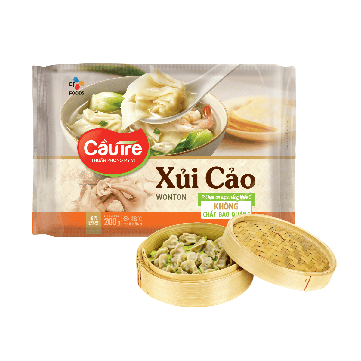 Sủi cảo Cầu Tre 200 g