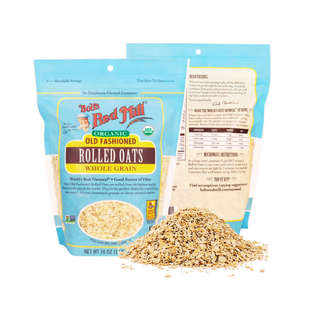 Yến mạch Organic cán cỡ Bob's Red Mill gói 454 g