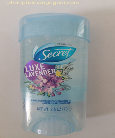 Lăn khử mùi Nữ Secret Invisible Solid Powder Fresh 73g của Mỹ