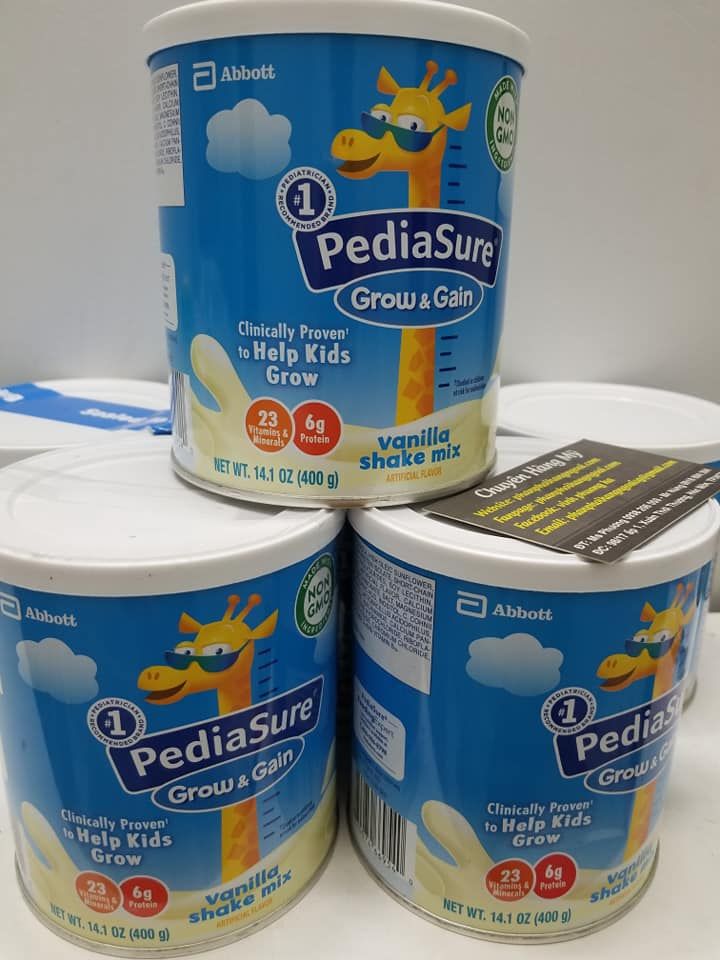 Sữa Pediasure Grow&Go vanilla của Abbot Mỹ hộp 400g