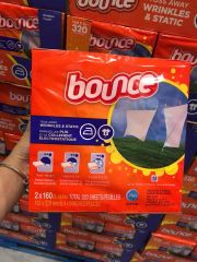 Giấy thơm quần áo Bounce của Canada hộp 160 tờ