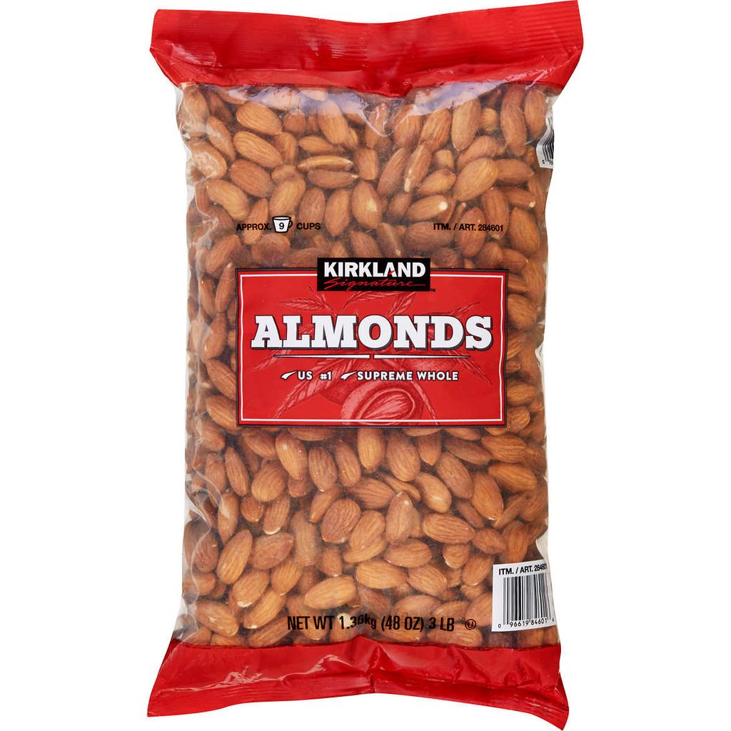 HẠNH NHÂN KHÔNG MUỐI KIRKLAND SIGNATURE™ ALMONDS 1,36KG