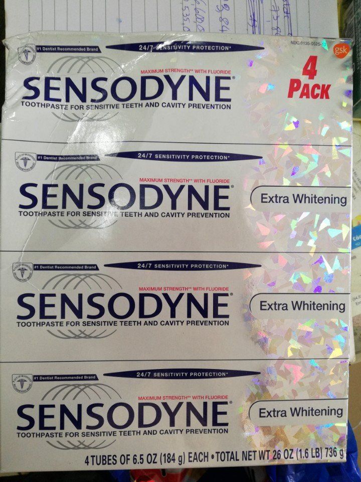 Kem đanh Răng Sensodyne Của Mỹ 184gr Chuyen Hang Xach Tay