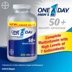 Thuốc bổ tổng hợp cho Nam trên 50 tuổi One a day Men's 50+ hộp 220 viên của Mỹ