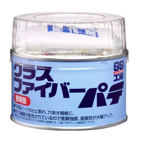 Bột Bả Trám Vết Nứt Bộ Phận Aero, FRP | Glass Fiber Putty B-179 | SOFT99 - Made In Japan (thanh lý hàng trưng bày)