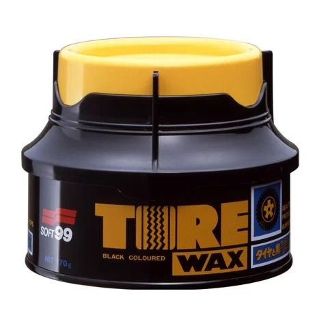 Sáp Phủ Bóng Lốp Xe Tire Black Wax L-2 SOFT99 - Made In Japan (thanh lý hàng trưng bày)