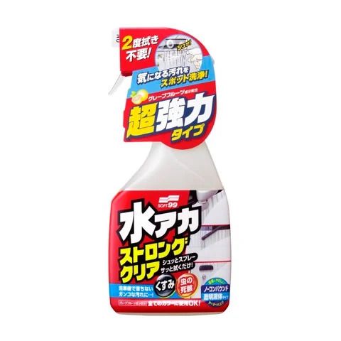 Dung Dịch Tẩy Chất Bẩn Cứng Đầu Trên Thân Ô Tô | Stain Cleaner Strong Type R-141 | SOFT99 - Made In Japan (thanh lý hàng trưng bày)