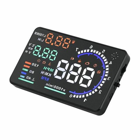 Thiết bị hiển thị tốc độ lên kính lái HUD-A8-OBD2