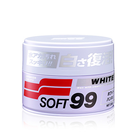 Sáp Vệ Sinh Và Phủ Bóng Sơn Xe Ô Tô Màu Trắng White Soft  Wax W-3 Soft 99