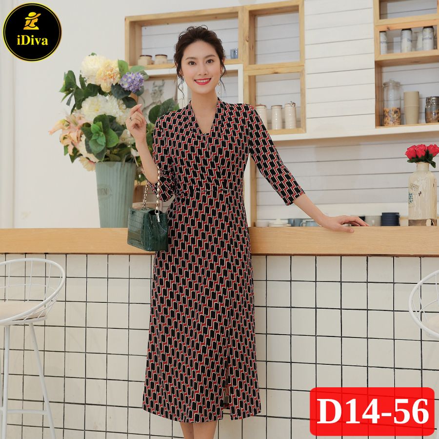 ĐẦM TRUNG NIÊN IDIVA D14-56