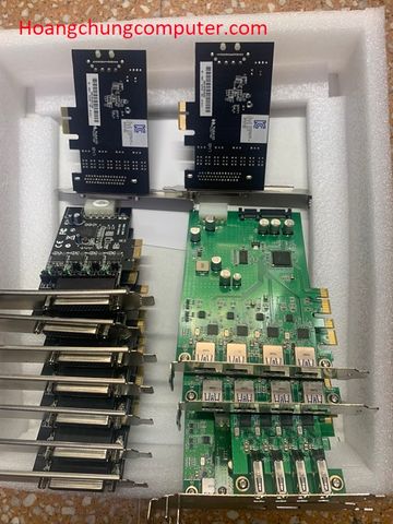 Card PCI chuyển đổi USB sang 4 cổng Com Rs232 - Ztek ZE552A