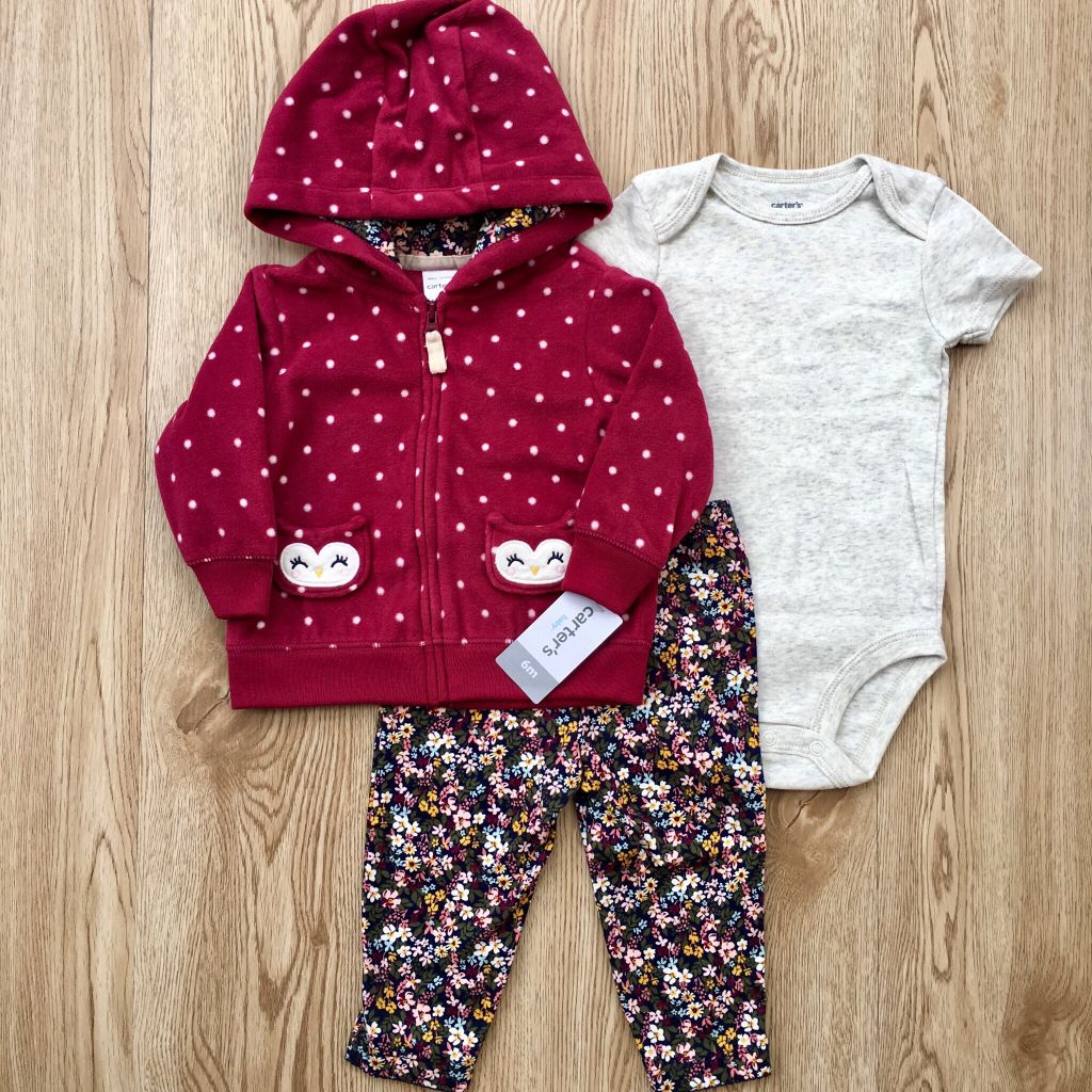 Set 3 món áo khoác kèm quần
