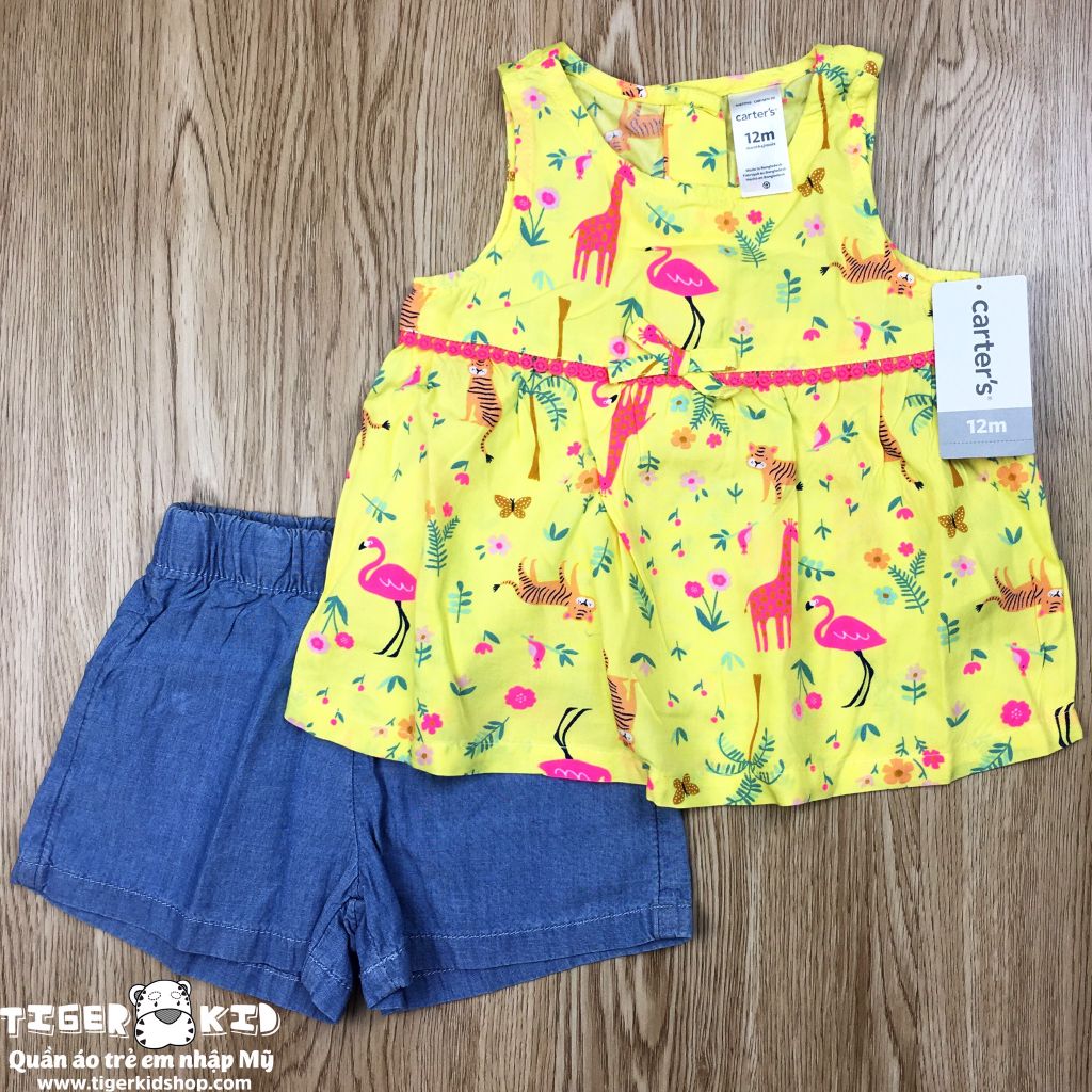 Set 2 món áo kèm quần short