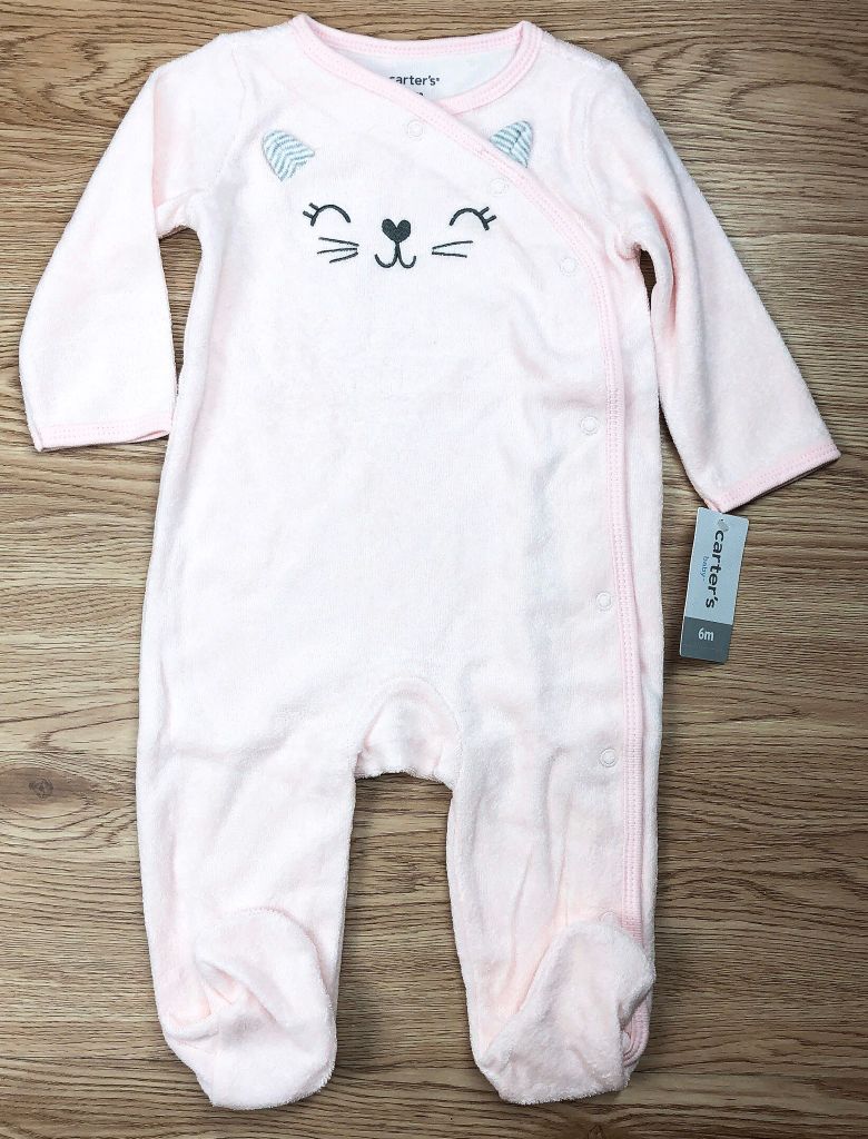 Sleepsuit terry cài nút