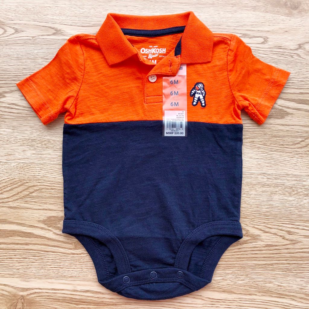 Bodysuit kiểu polo tay ngắn