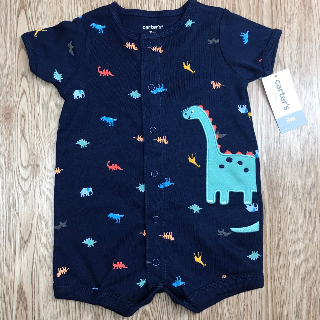 Romper áo liền quần cotton