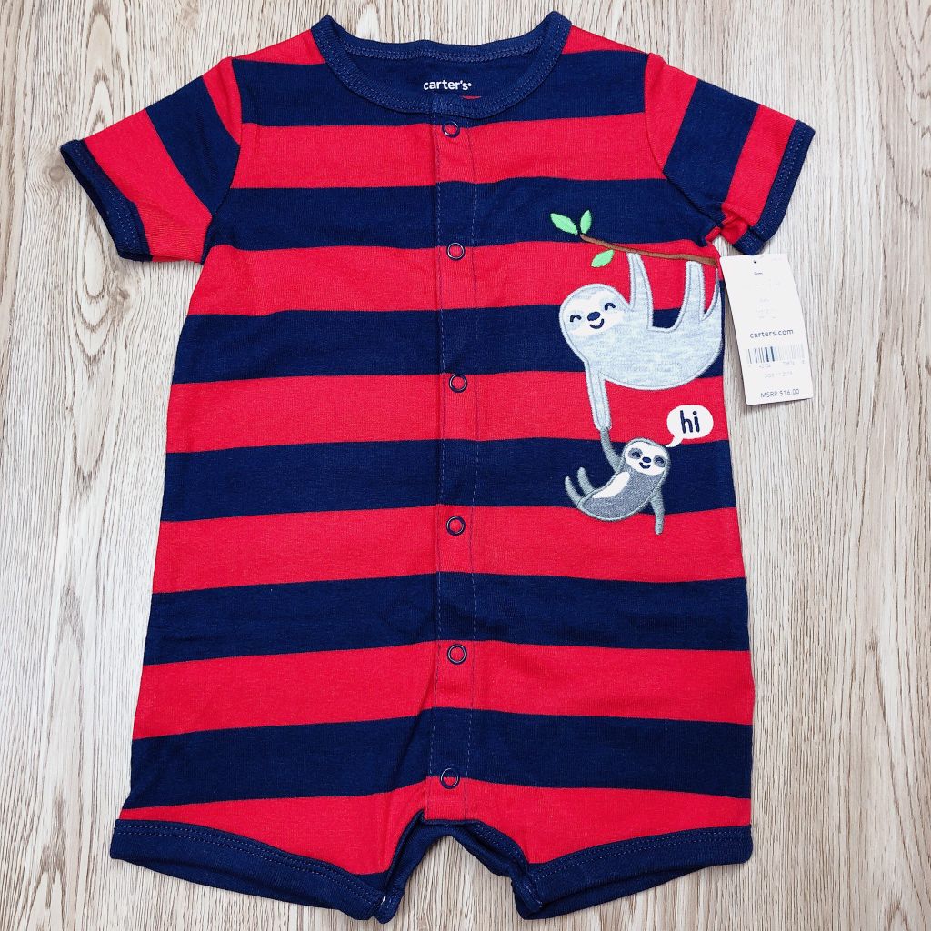 Romper áo liền quần cotton