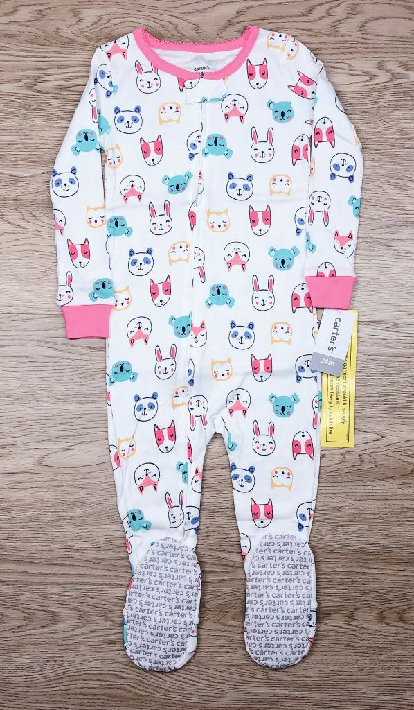 Sleepsuit cotton liền quần