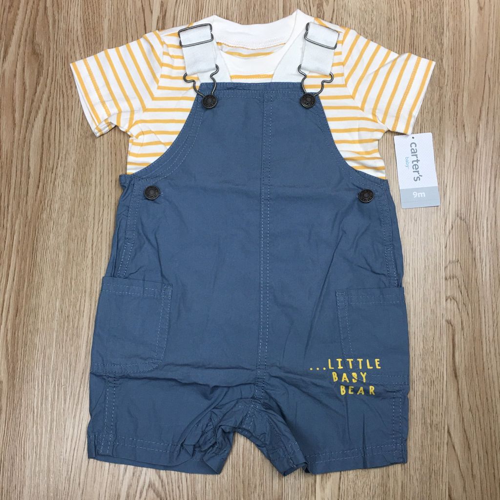 Set 2 món áo thun kèm yếm