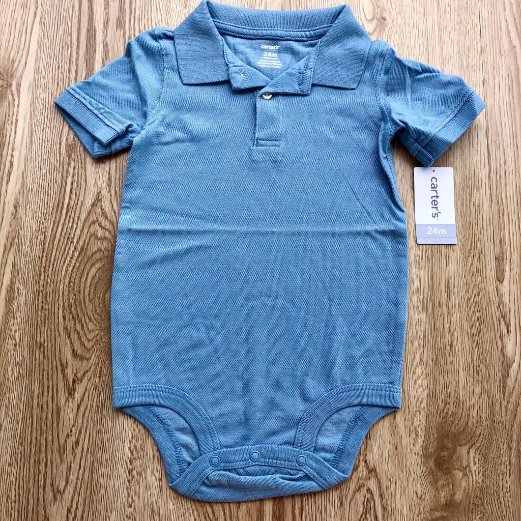 Bodysuit kiểu polo tay ngắn