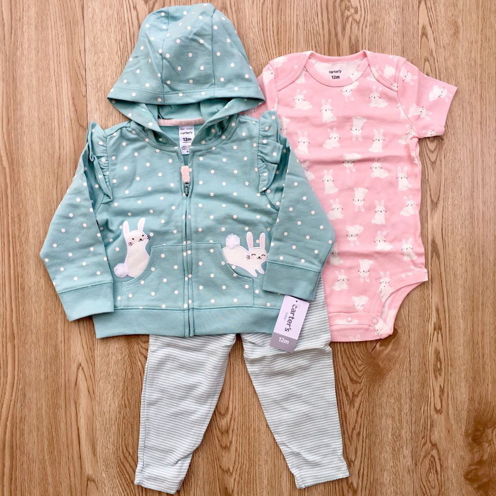 Set 3 món áo khoác kèm quần