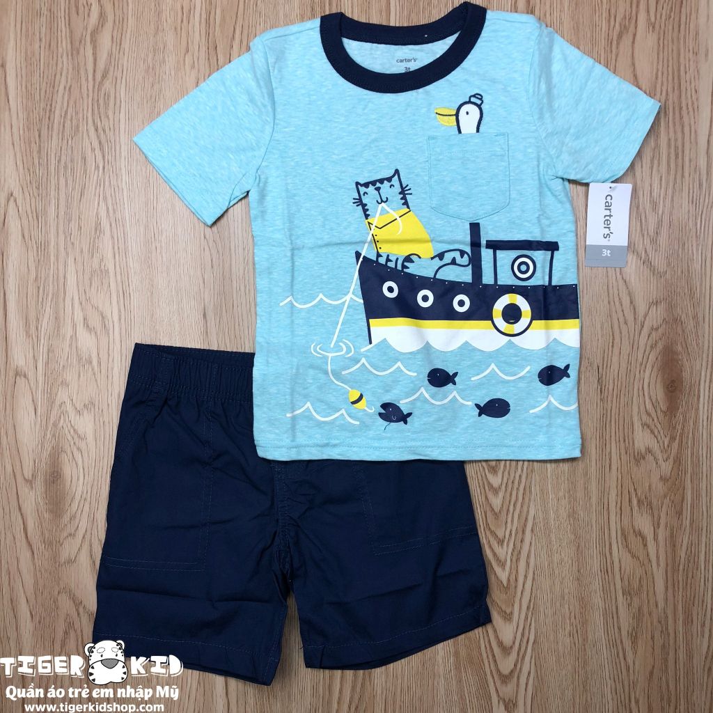 Set 2 món áo kèm quần short