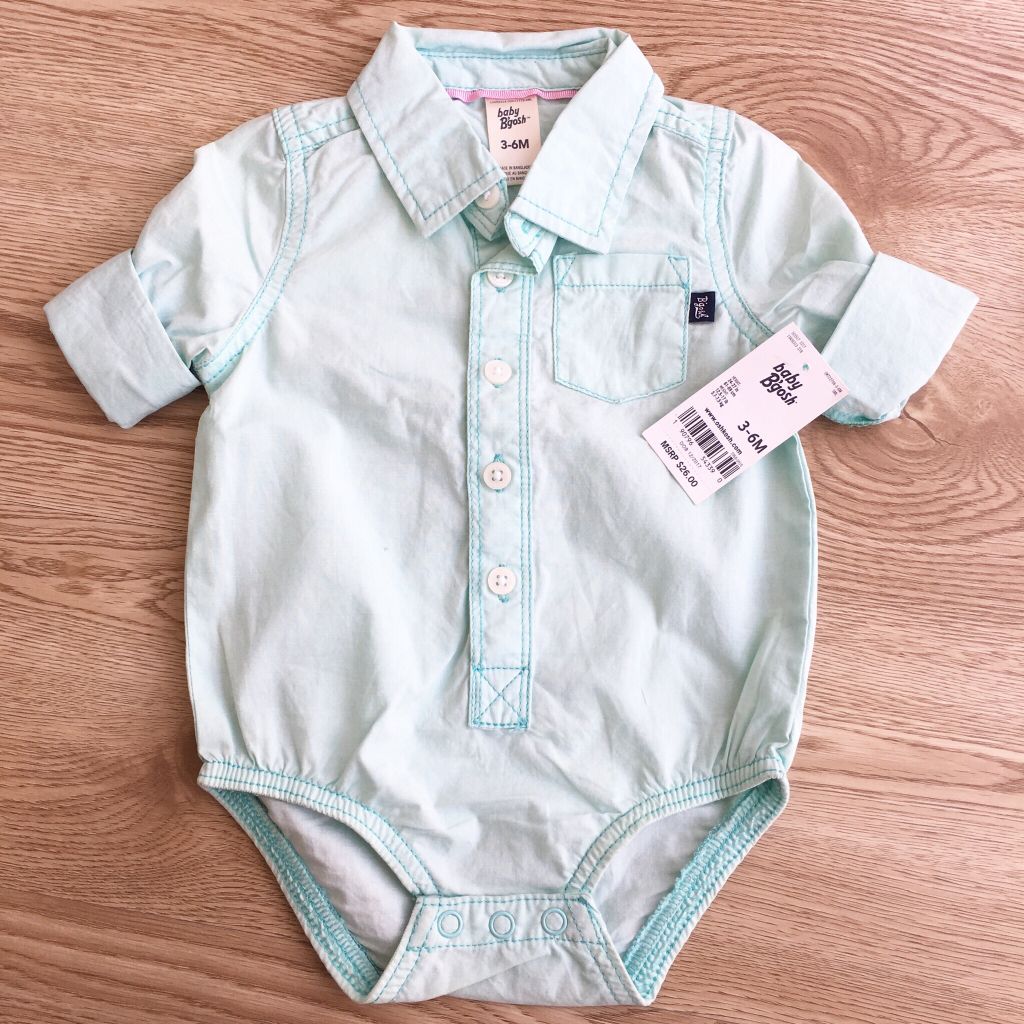 Bodysuit sơ mi tay dài