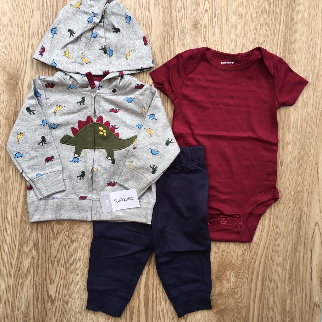 Set 3 món áo khoác kèm quần