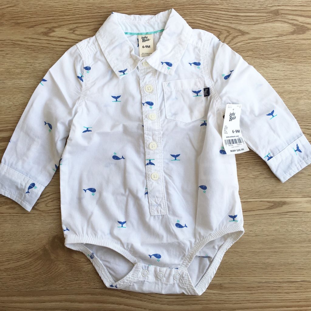 Bodysuit sơ mi tay dài