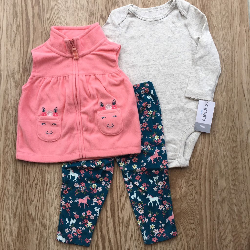 Set 3 món áo khoác kèm quần