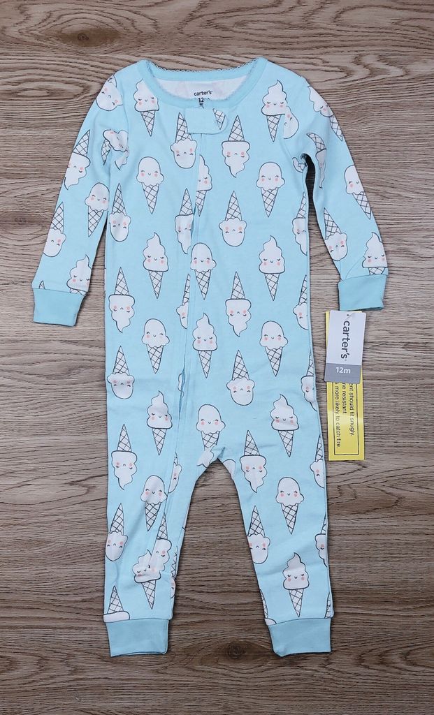 Sleepsuit cotton liền quần không chân