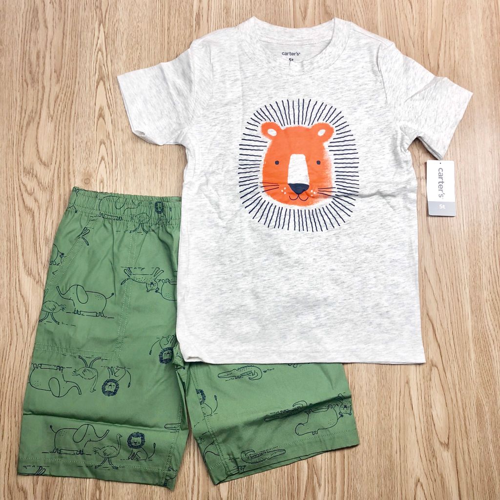 Set 2 món áo kèm quần short