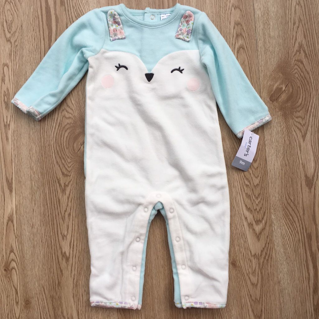 Jumpsuit nỉ bé gái