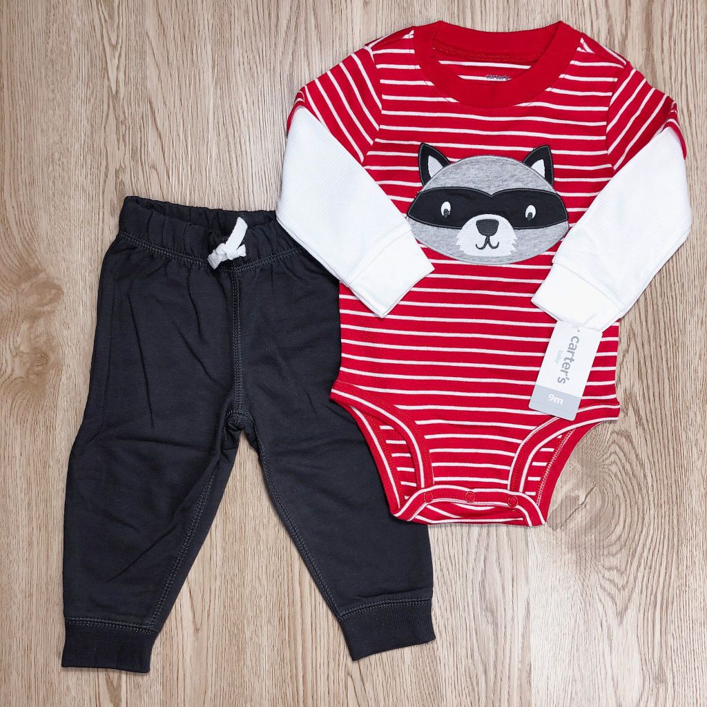 Set 2 món bodysuit kèm quần
