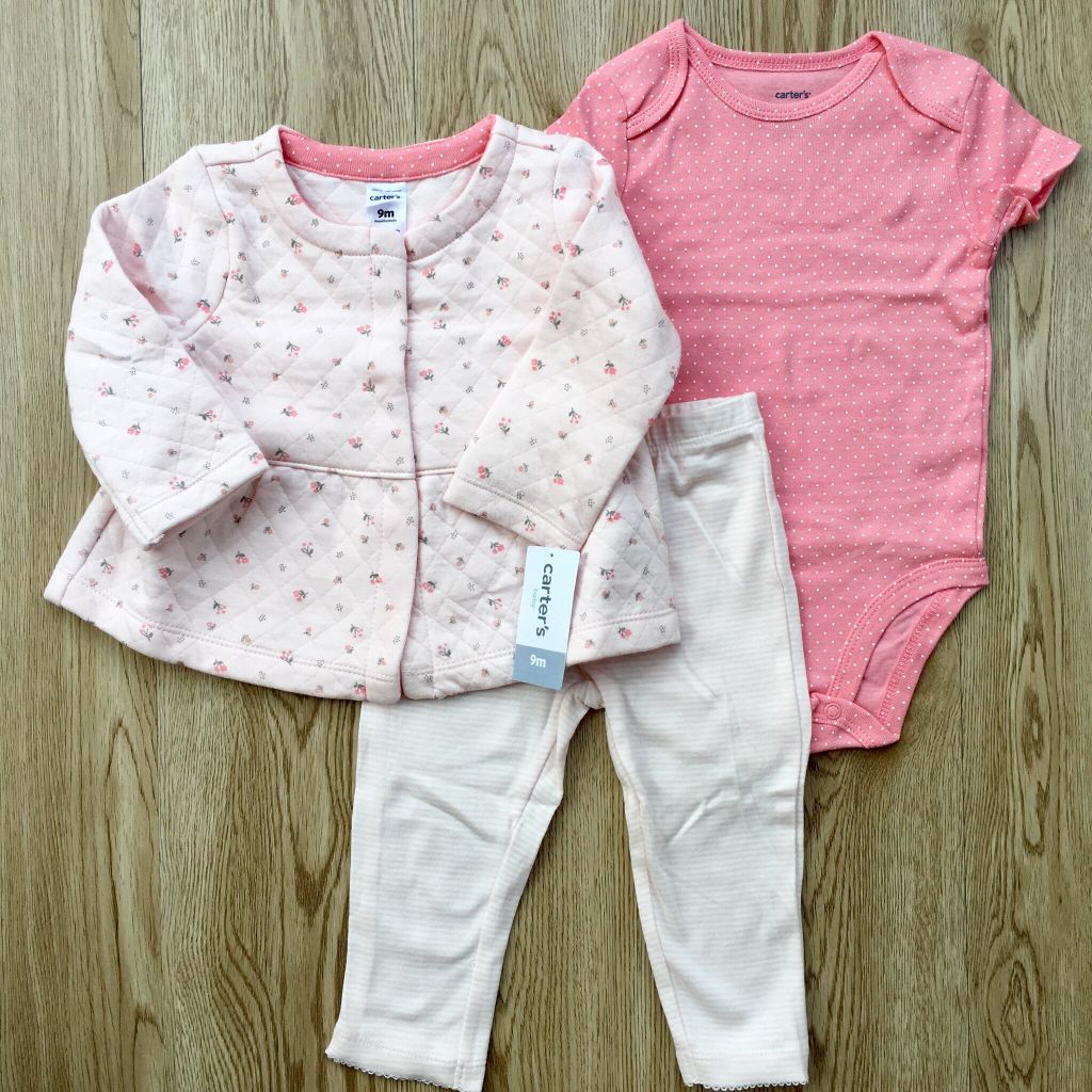 Set 3 món áo khoác kèm quần