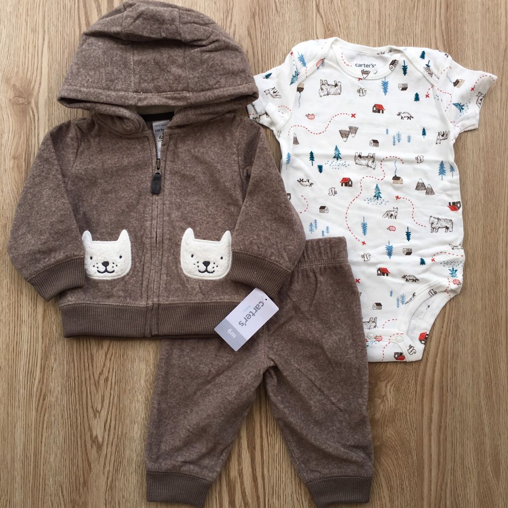 Set 3 món áo khoác kèm quần
